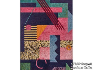 ANDY 290X/Q01 - Rectangular rug with geometric shapes _ SITAP Carpet Couture Italia