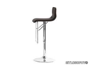 UPPER - Swivel high stool height-adjustable _ SITLOSOPHY®