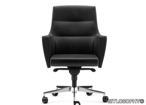 ADMIRAL - Executive chair with 5-spoke base with armrests _ SITLOSOPHY®