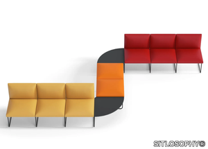 DOMINO - Leather bench seating _ SITLOSOPHY®