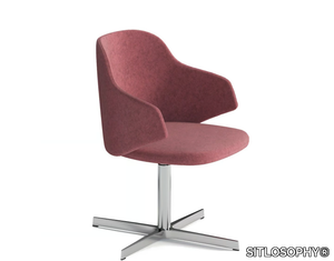 HOST - Swivel with 4-spoke base chair _ SITLOSOPHY®