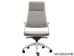 OMNIA - High-back executive chair with 5-spoke base _ SITLOSOPHY®