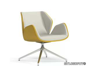 HAIKU - Swivel trestle-based executive chair _ SITLOSOPHY®