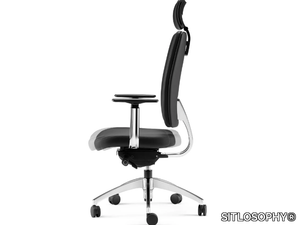 PROGRESS - High-back executive chair with 5-spoke base _ SITLOSOPHY®