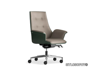 MAXIMA - Executive chair with 5-spoke base _ SITLOSOPHY®