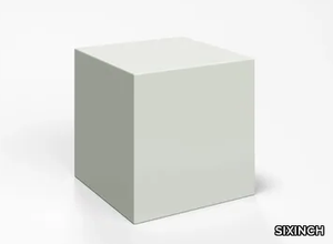 BLOCKS - Square coated foam pouf _ SIXINCH