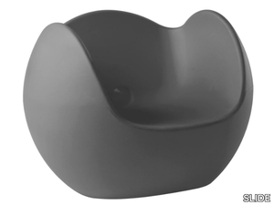 BLOS - Rocking polyethylene armchair _ SLIDE