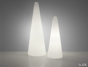 CONO - Polyethylene floor lamp _ SLIDE