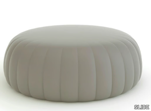 GELÉE GRAND - Round polyurethane pouf _ SLIDE