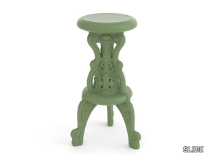 MISTER OF LOVE - High polyethylene barstool _ SLIDE