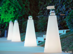 PEAK - With light polyethylene contract table _ SLIDE