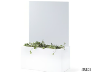 PRIVÉ - Polyethylene planter / garden partition _ SLIDE
