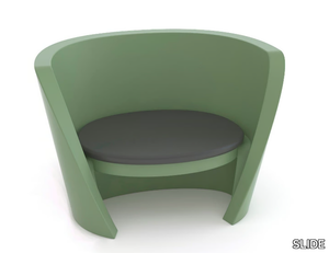 RAP CHAIR - Garden polyethylene guest chair _ SLIDE