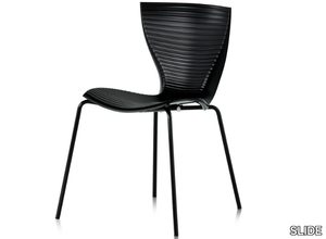 GLORIA - Stackable polypropylene chair _ SLIDE