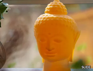 BUDDHA - Polyethylene table lamp _ SLIDE