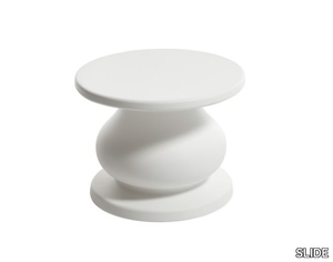 OTTOCENTO MINI - Round polyethylene garden side table _ SLIDE