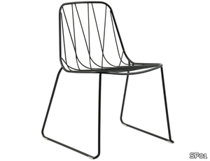 CHEE - Powder coated steel garden chair _ SP01