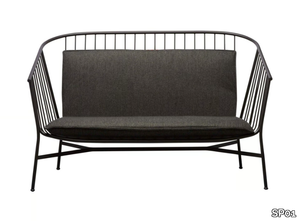 JEANETTE - Steel small sofa _ SP01