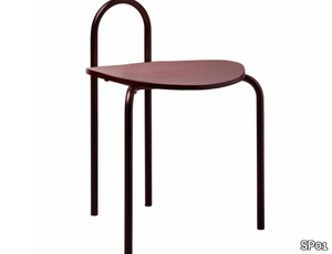 MICHELLE - Low wooden stool _ SP01