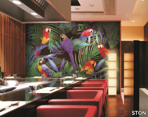 PARROT JUNGLE - Indoor/outdoor glass mosaic _ STON