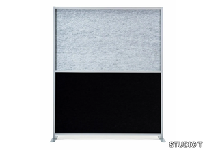 TOSCA QUIETE - Sound absorbing fabric office screen _ STUDIO T