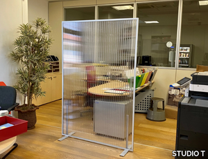 PA16 - Office partition in polycarbonate _ STUDIO T