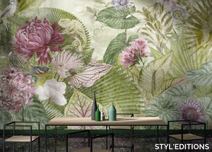 EDEN - Ecological wallpaper with floral pattern _ STYL’EDITIONS