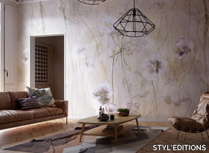 IN BLOOM - Ecological wallpaper with floral pattern _ STYL’EDITIONS