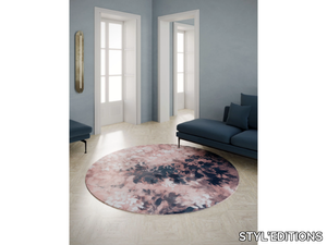 PESCO - Round polyester fibre rug _ STYL’EDITIONS