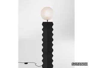 HVYLYA - Powder coated steel floor lamp _ SVITANOK