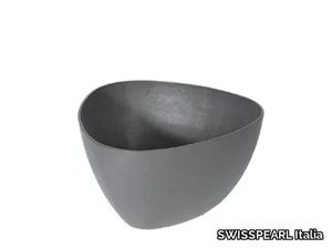 TOKIO - Low cement garden vase _ SWISSPEARL Italia