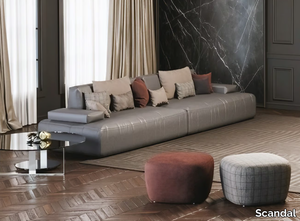 STELLAR - Sectional leather sofa _ Scandal