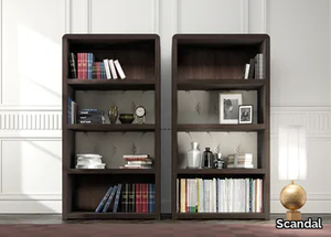 WALL STREET - Open wooden shelving unit _ Scandal