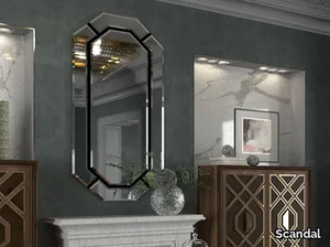 INTRIGUE - Wall-mounted mirror _ Scandal