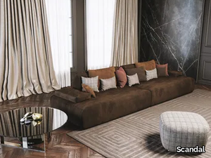 STELLAR - Sectional nabuk sofa _ Scandal