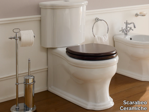 CASTELLANA - Floor mounted ceramic toilet _ Scarabeo Ceramiche