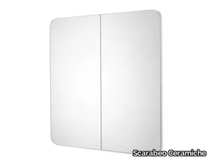 FUJI - Rectangular wall-mounted bathroom mirror _ Scarabeo Ceramiche