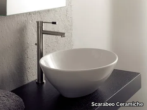 OVO - Countertop ceramic washbasin _ Scarabeo Ceramiche