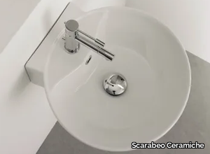 SFERA R - Round ceramic washbasin _ Scarabeo Ceramiche