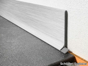 Schlüter®-DESIGNBASE-SL - Metal skirting board _ Schlüter-Systems