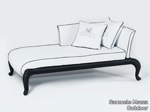 CANOPO - Upholstered fabric day bed _ Samuele Mazza Outdoor