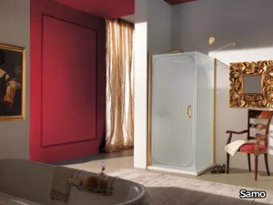 DOLCE VITA - Corner glass shower cabin _ Samo