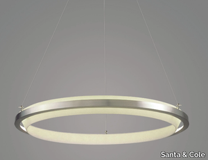 NIMBA - LED stainless steel pendant lamp _ Santa & Cole