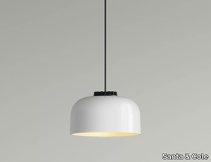 HEADHAT BOWL - LED ceramic pendant lamp _ Santa & Cole