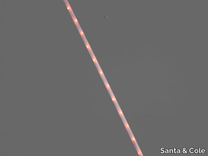 LA COLILLA - Fluorescent methacrylate pendant lamp _ Santa & Cole