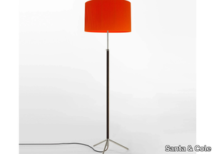 PIE DE SALÓN - LED brass floor lamp with dimmer _ Santa & Cole