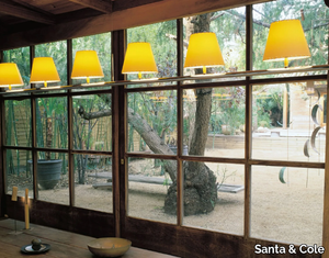 SISTEMA FONDA / GRAN FONDA - LED nickel pendant lamp _ Santa & Cole