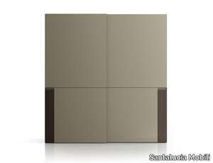 MASTER SLIDING - Sectional wooden wardrobe with sliding doors _ Santalucia Mobili