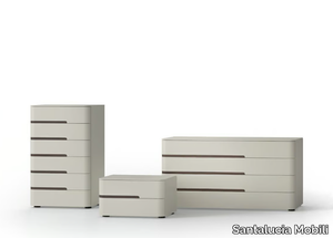 OPALE - Wooden chest of drawers _ Santalucia Mobili