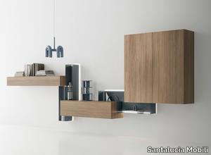 AQUA - Metal wall shelf _ Santalucia Mobili